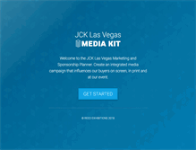 Tablet Screenshot of jckmediaplanner.com